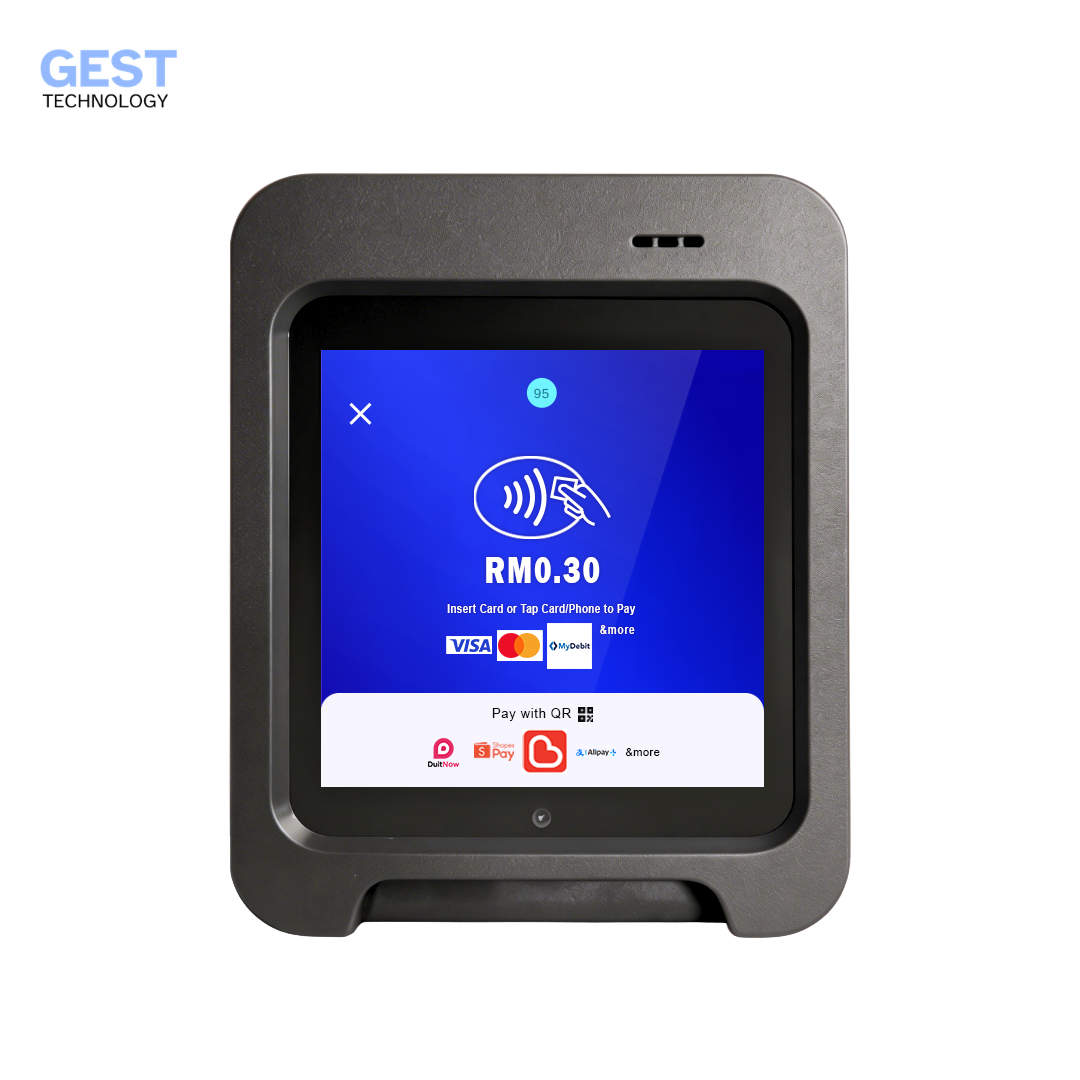 CreditCard, Duitnow & e-wallet QR cashless payment devices for vending machines