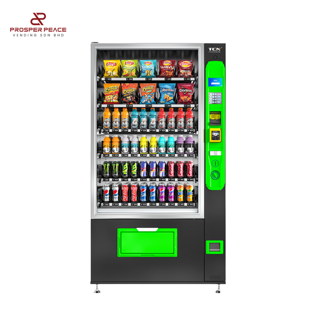 TCN D720-10G Snack and beverage vending machine in Gest Technology Vending