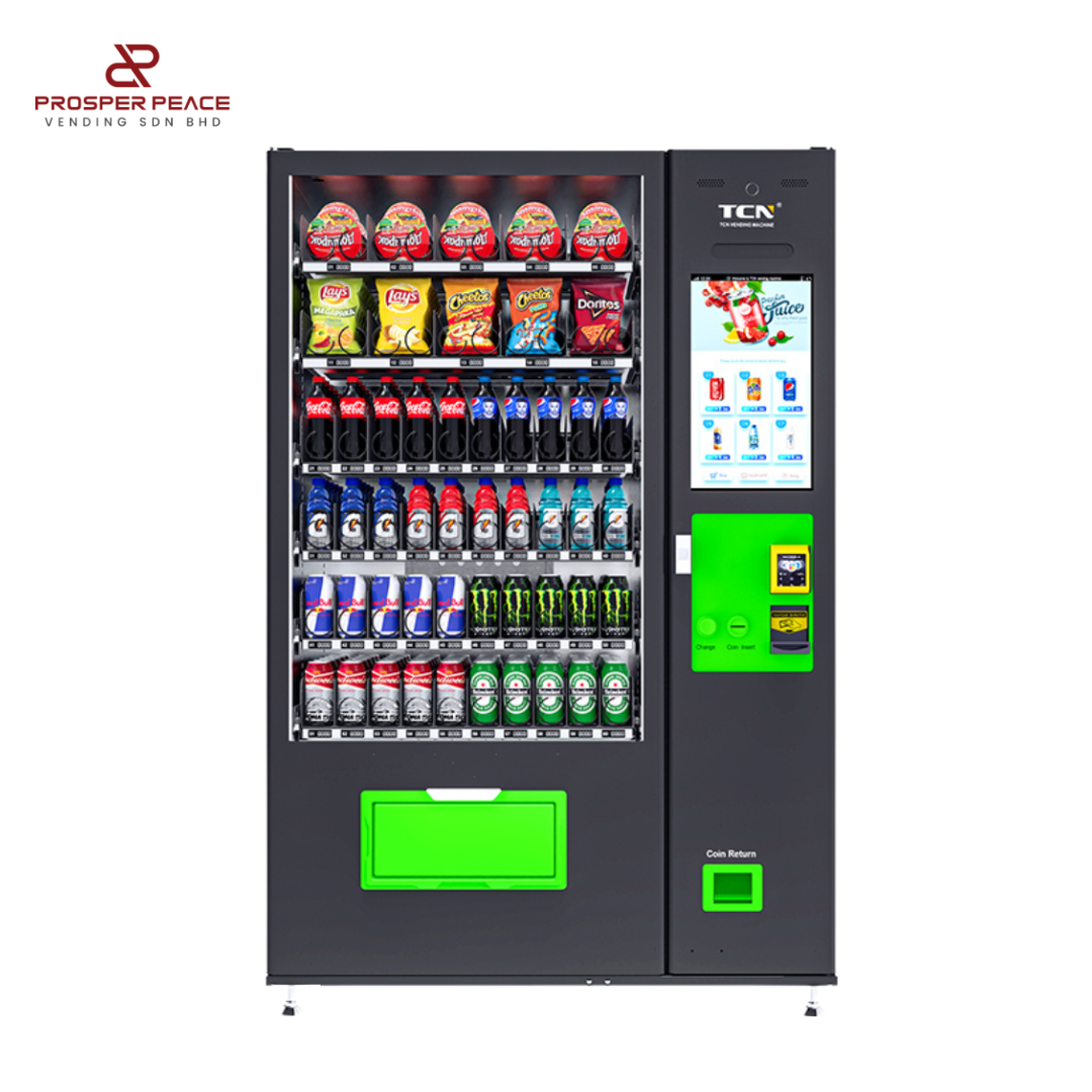 touchscreen vending machine in Gest Technology vending malaysia