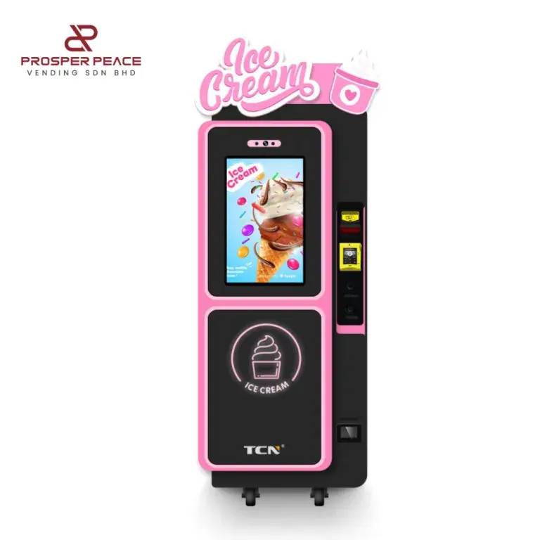 TCN ICE-D-133XJ01 soft ice cream vending machine in Gest Technology Vending