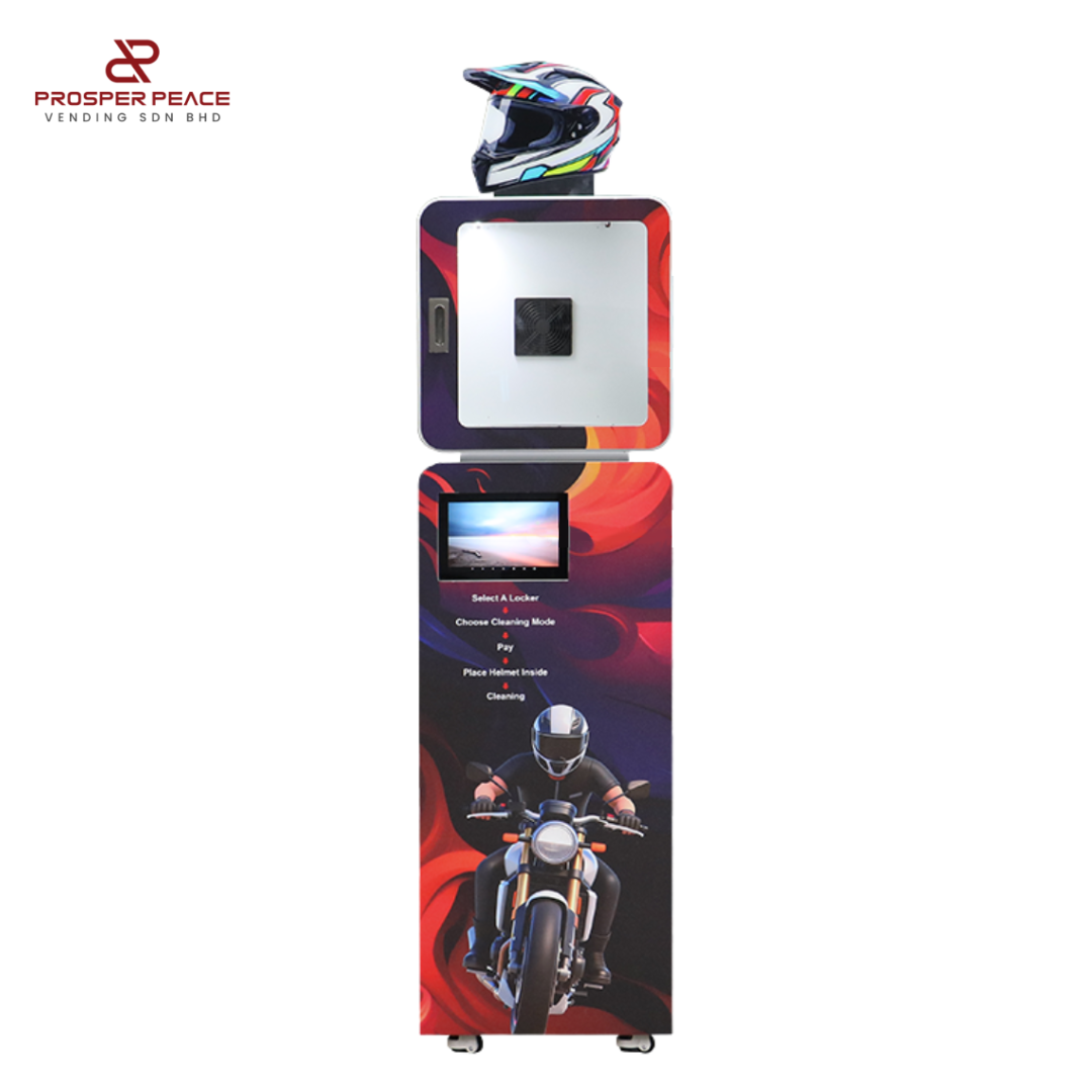 HCVM-1S Single-Compartment Helmet Cleaning Machine