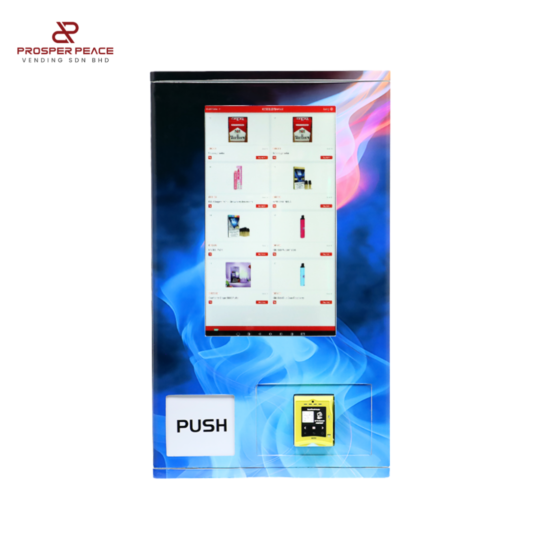 Compact wall-mounted vending machine for small products in Gest Technology